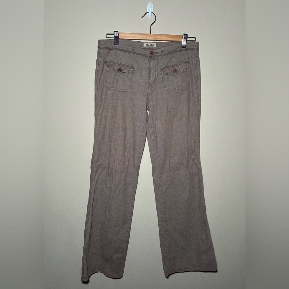 BeBop Y2K VTG Low Rise Size 7 Brown Wide Leg Pants